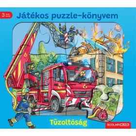 Steffi Korda: Játékos puzzle-könyvem: Tűzoltóság