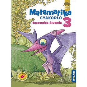   Árvainé Libor Ildikó: DINÓSULI Matematika gyakorló 3.o. - Összeadás, kivonás (MS-1123)