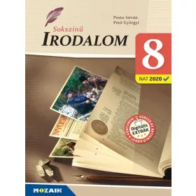   MS-2351U: SOKSZÍNŰ IRODALOM 8. TANKÖNYV (NAT2020 + DIGITÁLIS EXTRÁK)
