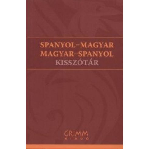 Dorogman György: Spanyol -magyar, magyar -spanyol kisszótár