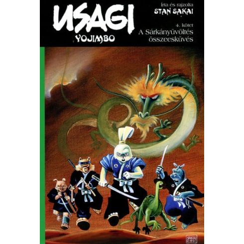 Stan Sakai: Usagi Yojimbo 4. - A Sárkányüvöltés összeesküvés