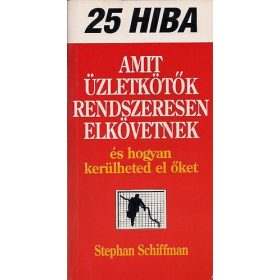   25 hiba amit üzletkötők rendszeresen elkövetnek (antikvár)