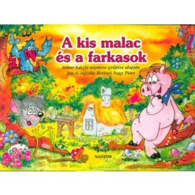 Leporelló: A kis malac és a farkasok /Leporelló