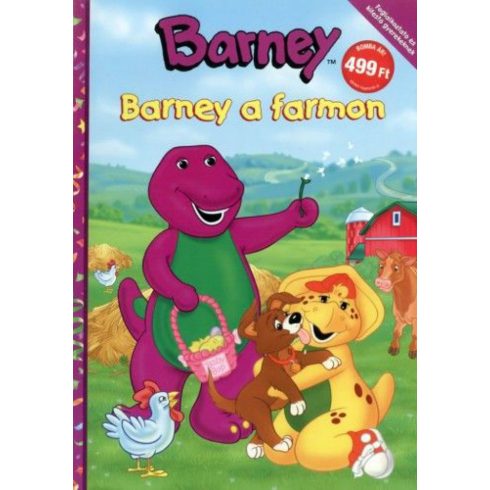 : Barney a farmon - Foglalkoztató és kifestő gyerekeknek