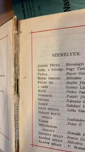 Molnár Ferenc művei 7 kötet (antikvár)