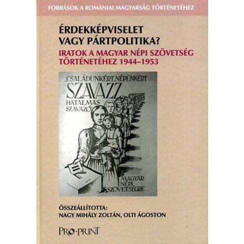 Nagy Zoltán, Nagy Zoltán Mihály, Olti Ágost: Érdekképviselet vagy pártpolitika?