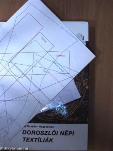 Raj Rozália-Nagy István: Doroszlói népi textíliák - szabásmintával (antikvár)