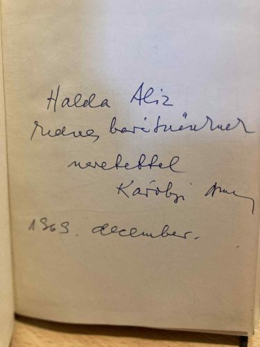 Károlyi Amy: Anti-mennyország (antikvár, névre szólóan dedikált)